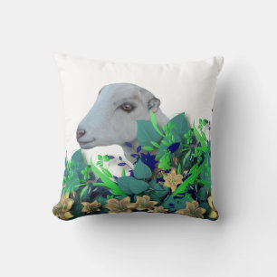 LaMancha Dairy Goat Herd Name Goat Pillow