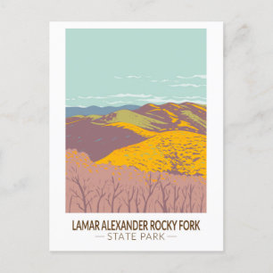 Lamar Alexander Rocky Fork State Park Tennessee Postcard