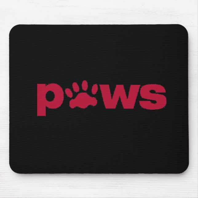 Lamar Elementary PAWS Mousepad (Front)
