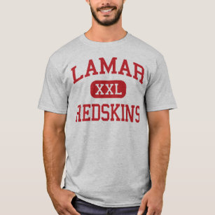 Lamar - Redskins - High School - Houston Texas T-Shirt