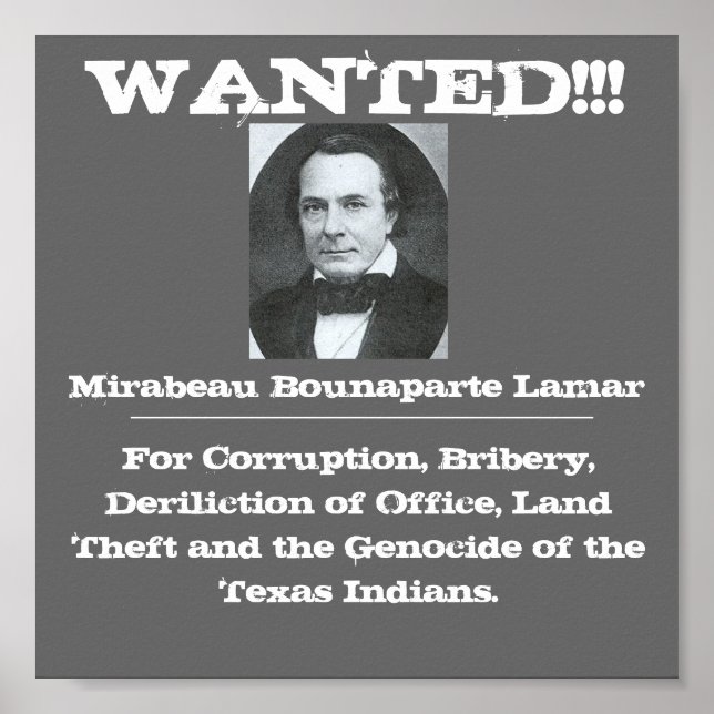 Lamar Wanted Poster (Front)