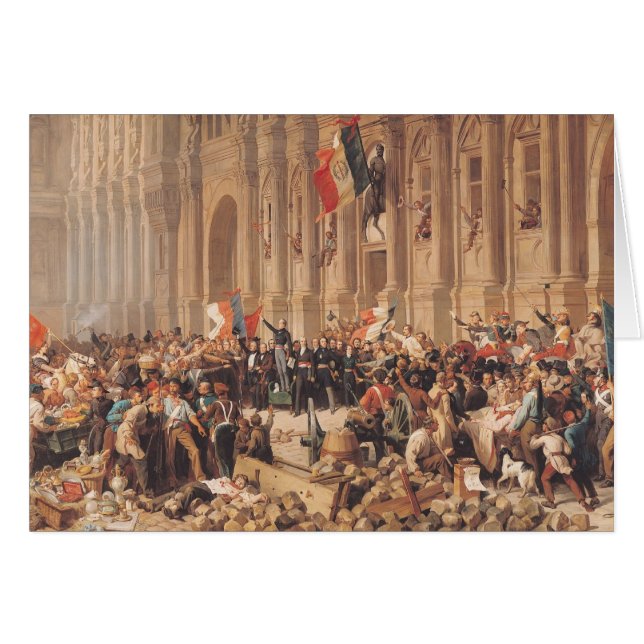 Lamartine rejects the red flag in 1848 (Front Horizontal)