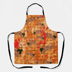 Lamassu Cartoon Apron