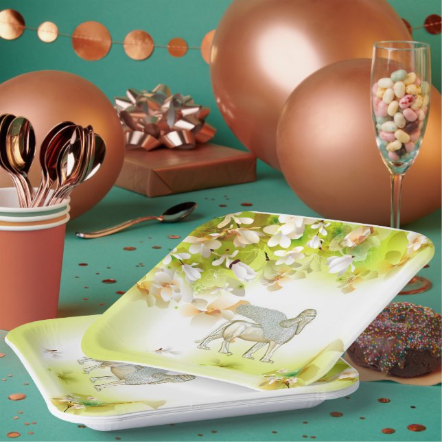 Lamassu Paper Plate (Multi)