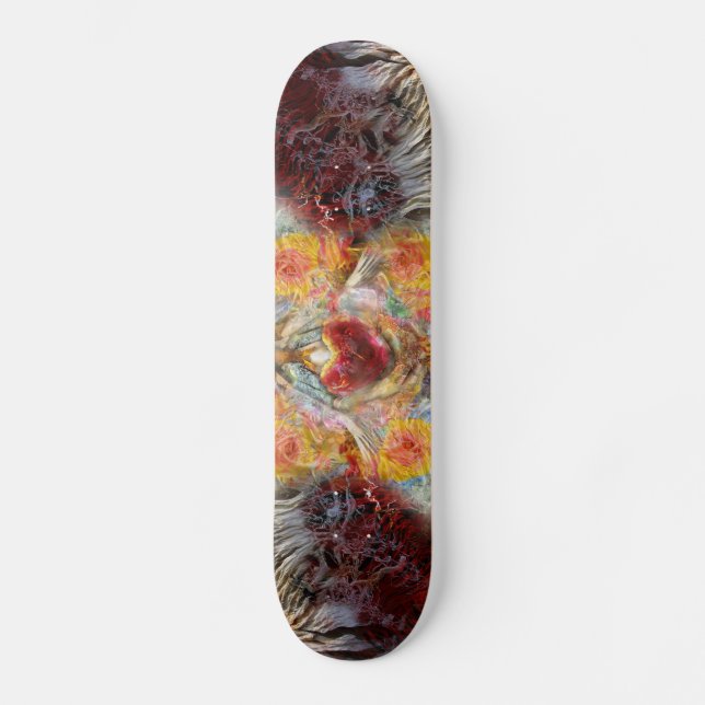 Lamat Vena of Wisdom Skateboard (Front)