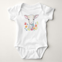 Lamb Baby clothes Christian Baby Shower Gift Sheep