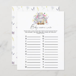 Lamb - Baby name race game