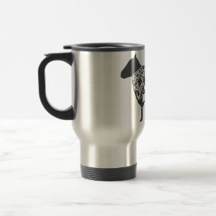 Lamb Butcher Chart Travel Mug