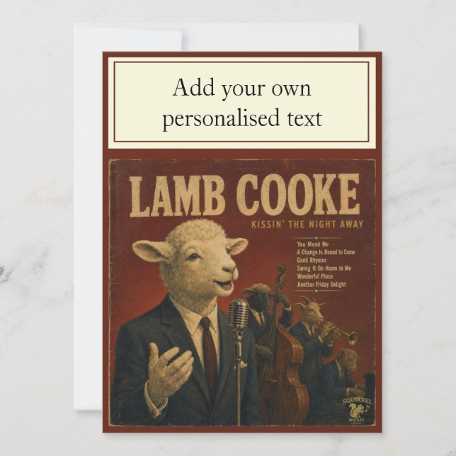 Lamb Cooke Album: a Parody (Front)