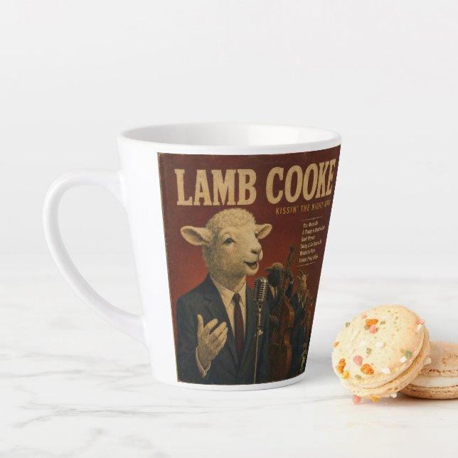 Lamb Cooke Album: a Parody Latte Mug (In Situ)