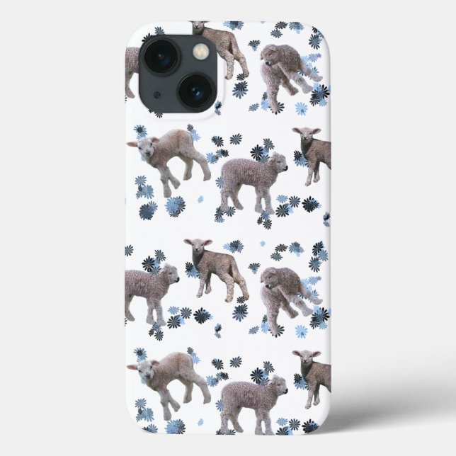 Lamb Frenzy iPad Air Case (choose colour) (Back)