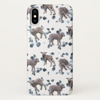 Lamb Frenzy iPhone X Case (choose colour)