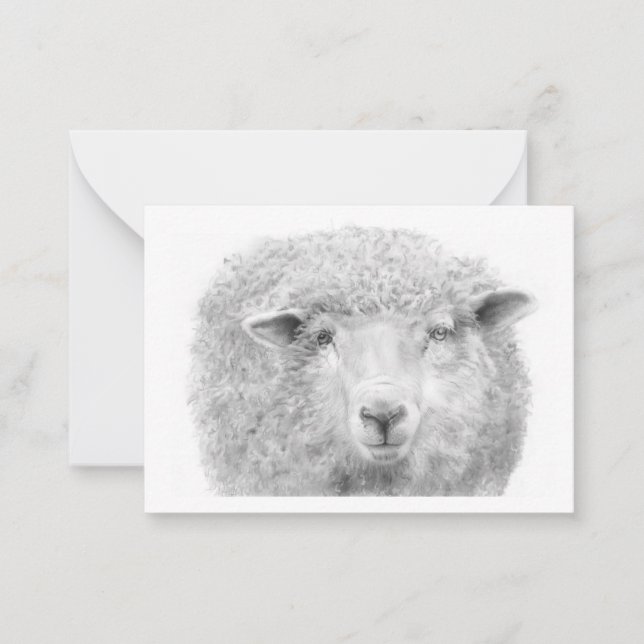 Lamb Note Card (Front)