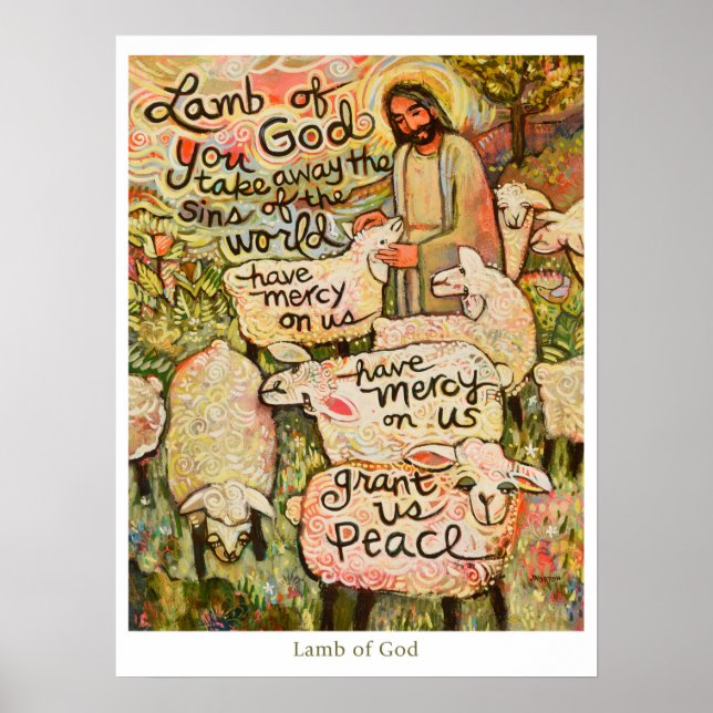 Lamb of God 18x24" Poster (Front)