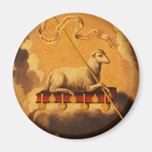 Lamb of God, Agnus Dei by Jose Campeche y Jordan Magnet