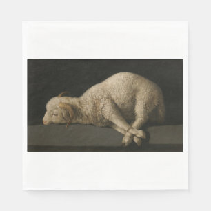 Lamb of God (Agnus Dei) (Sacrificial Animal) Napkin