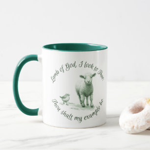 Lamb of God I Look to Thee Hymn Lyric Mug