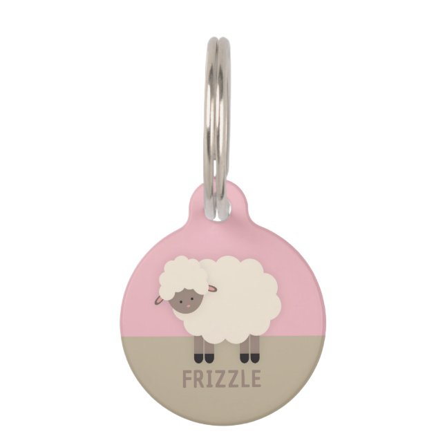 Lamb Pet Tag (Front)