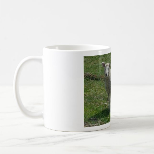 Lamb Picture Coffee Mug (Left)