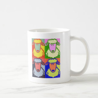 Lamb Pop Art Coffee Mug