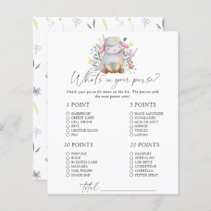 Lamb - What's in your purse game