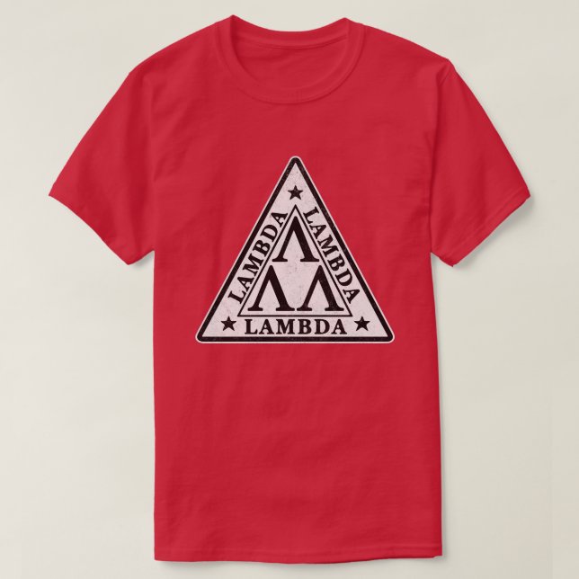 Lambda Lambda Lambda T-Shirt (Design Front)