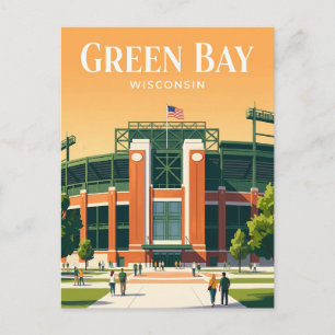 Lambeau Field USA Postcard