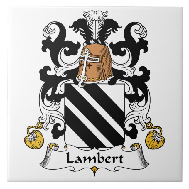Lambert Family Crest Tile (Front)