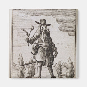 Lambert Simnel, Knight of the Golden Tulip Magnet