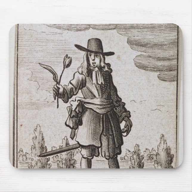 Lambert Simnel, Knight of the Golden Tulip Mouse Mat (Front)