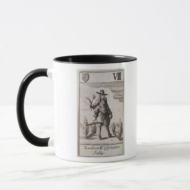 Lambert Simnel, Knight of the Golden Tulip Mug (Left)