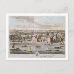 Lambeth Palace, seat of the Archbishop of Canterbu Postcard