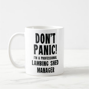 Lambing Shed Manager Coffee Mug