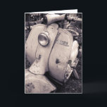 Lambretta 150 ld card<br><div class="desc">Lambretta 150 ld. Original photograph by Hit the Road Designs</div>