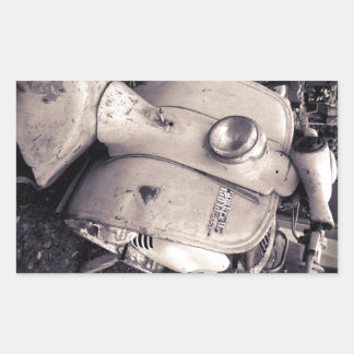 Lambretta 150 ld rectangular sticker