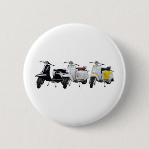 lambretta 6 cm round badge