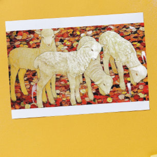 Lambs Holiday Card