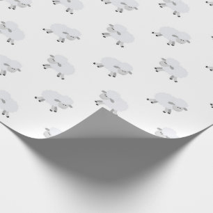 Lambs Wrapping Paper