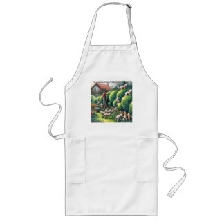 Lambscape Artist: Topiary Gone Woolly Long Apron