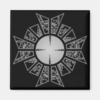 Lament star silver magnet