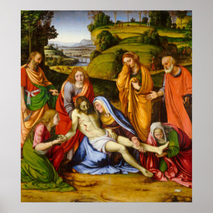 Lamentation - Andrea Solario Fine Art Poster