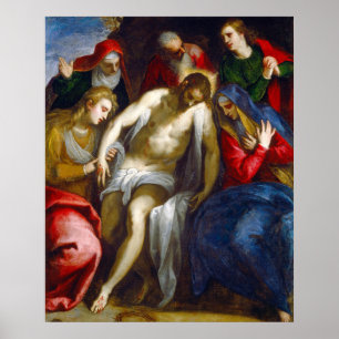 Lamentation - J. Palma il Giovane Fine Art Poster