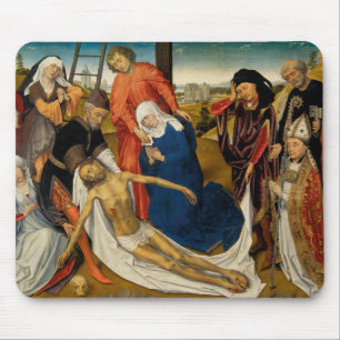 Lamentation over Dead Christ, c. 1460-1464 Mouse Mat