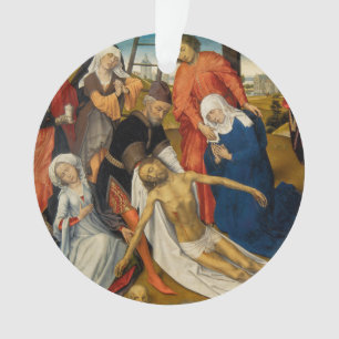Lamentation over Dead Christ, c. 1460-1464 Ornament