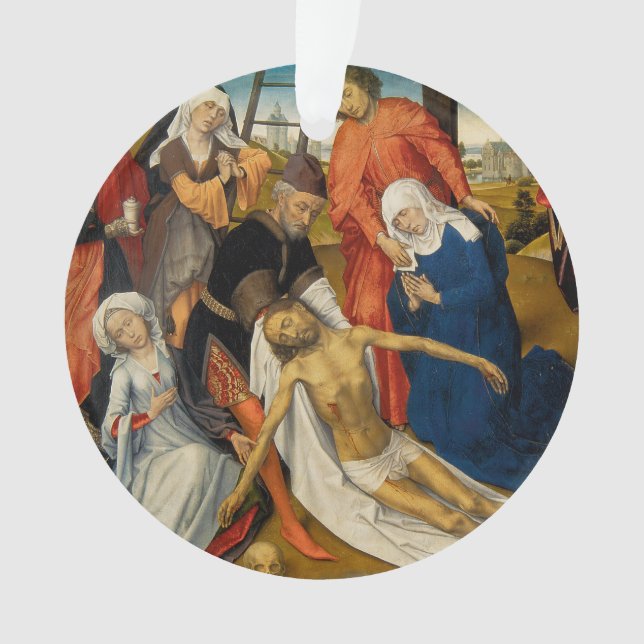 Lamentation over Dead Christ, c. 1460-1464 Ornament (Front)