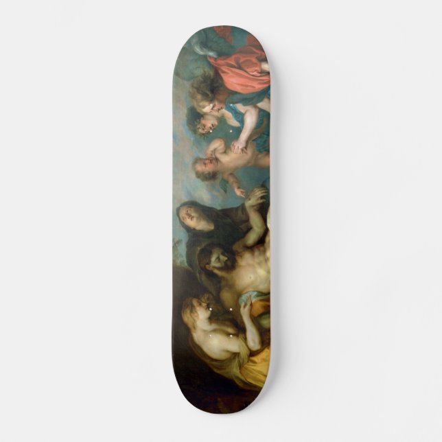 Lamentation over the Dead Christ Anthony van Dyck Skateboard (Front)