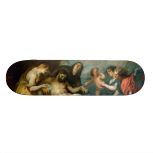Lamentation over the Dead Christ Anthony van Dyck Skateboard