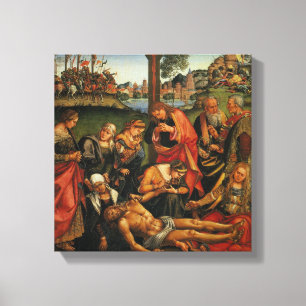 Lamentation Over the Dead Christ - Luca Signorelli Canvas Print