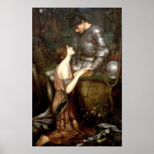 Lamia (1905) by John Waterhouse Poster