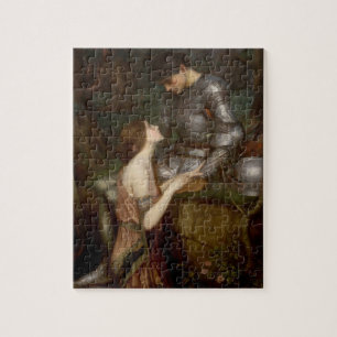 Lamia and the Soldier by John William Waterhouse Jigsaw Puzzle